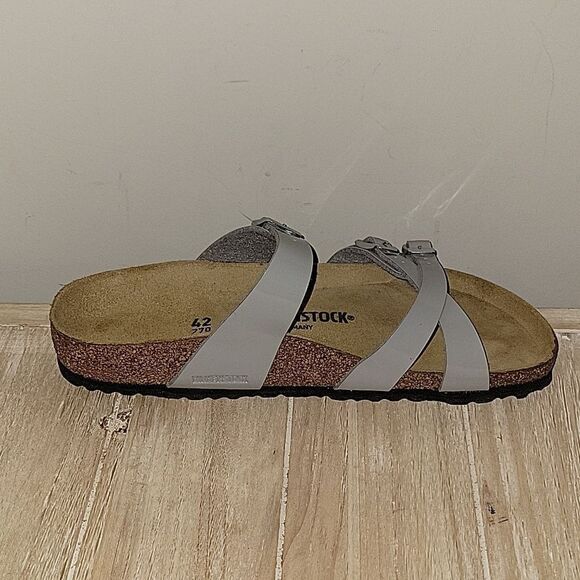 Birkenstock Franca Patent Alloy Sandals Size 42  11 - Picture 8 of 11